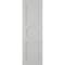 Ekena Millwork True Fit PVC Center Circle Arts & Crafts Fixed Mount Shutters, Hailstorm Gray, 12W x 28H, PR TFP001AC12X028ST - alternate 6